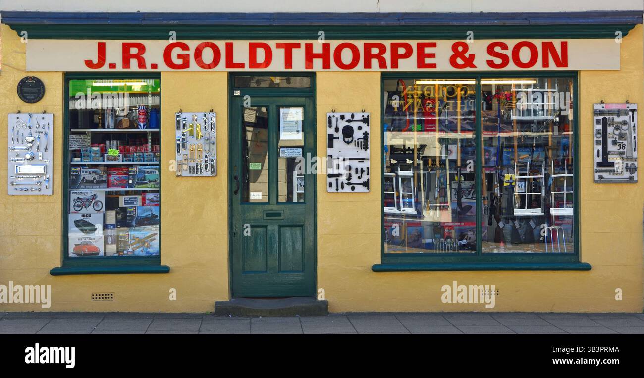 Quincaillerie à l'ancienne Goldthorpe son à Biggleswade Beds Banque D'Images