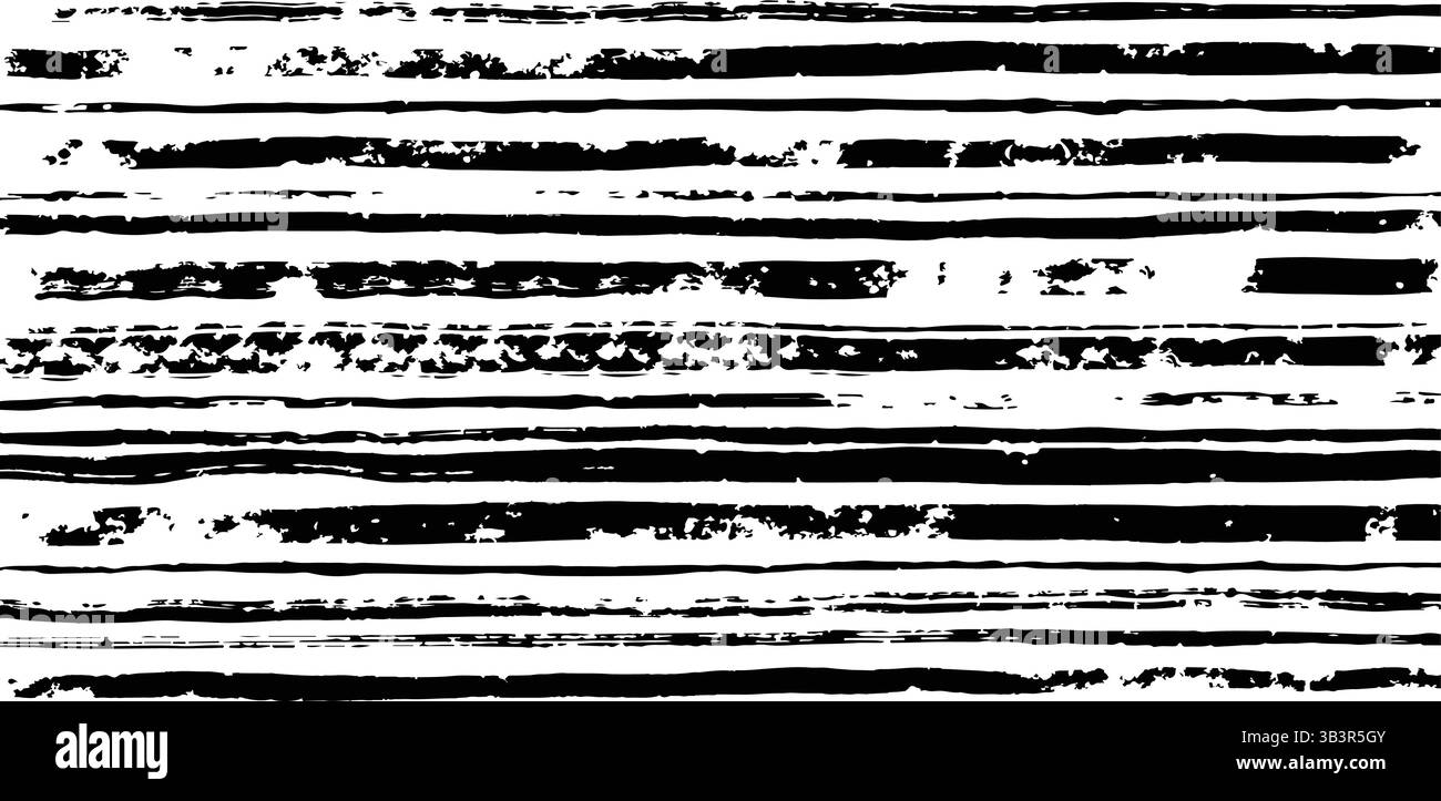 Professional Brush Set Collection - Propreate Paint Brushes, outils d'art numérique pour les artistes et les designers Illustration de Vecteur