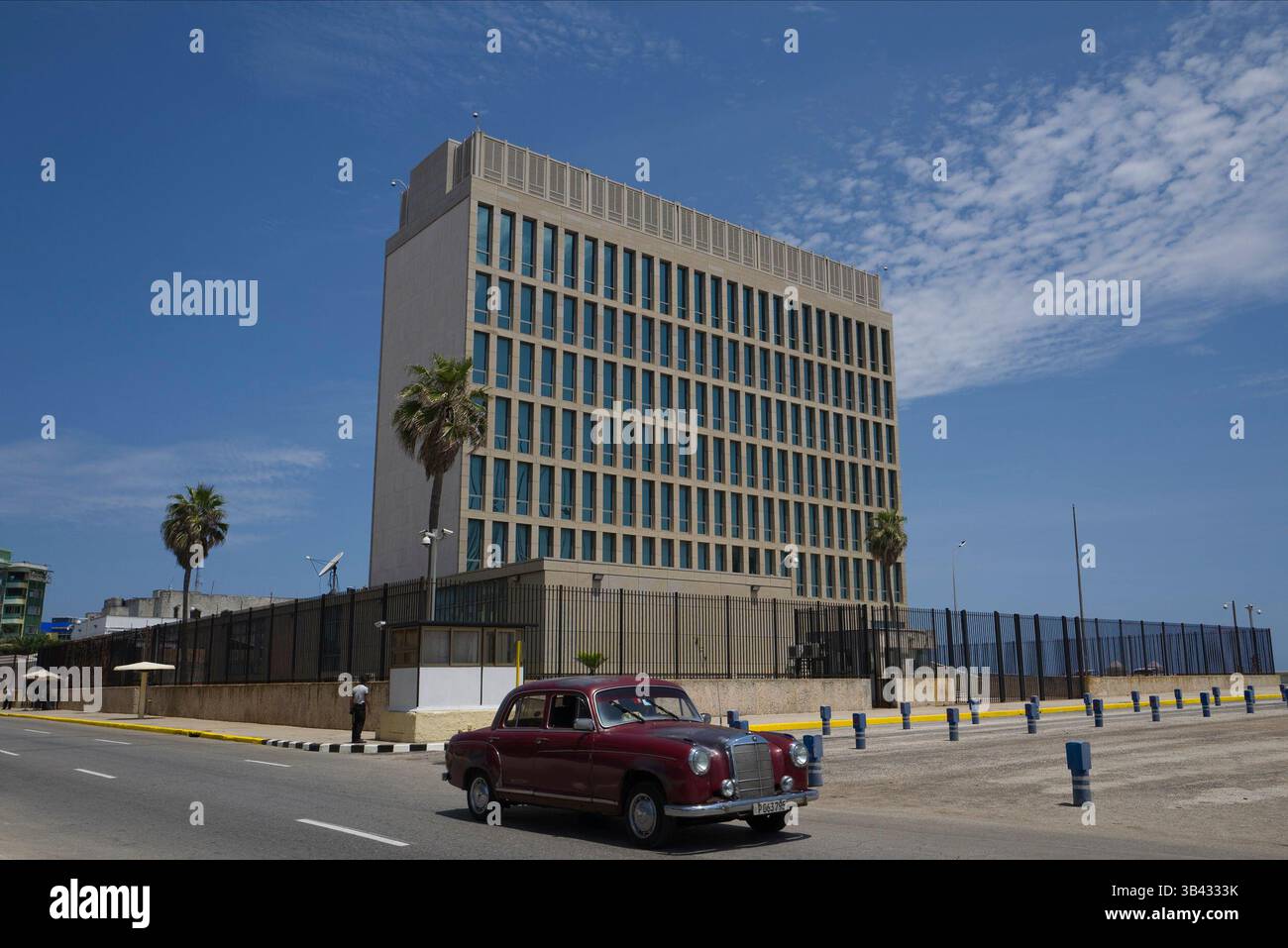 17 juillet 2015 - Colombie - Embajada de EE. UU. en Cuba, en el MalecÃ³n habanero. crÃ©dito : CEET FotÃ³grafo : Eliana Aponte (image crédit : © El Tiempo/GDA via ZUMA Press) Banque D'Images
