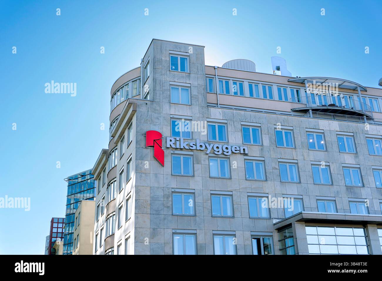 Riksbyggen, Stockholm Banque D'Images