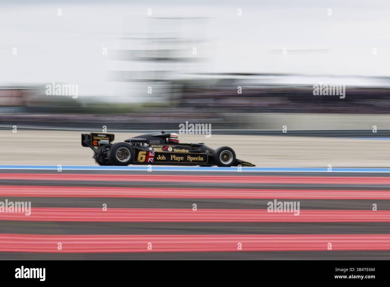 GP de France historique 2025 au circuit Paul Ricard, Castellet, FRANCE, 26/04/2025 Florent 'MrCrash' B. Banque D'Images