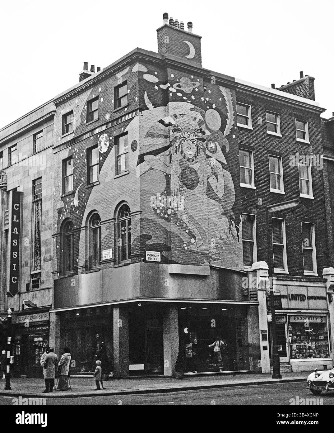 Beatles Apple Boutique 1968 Banque D'Images