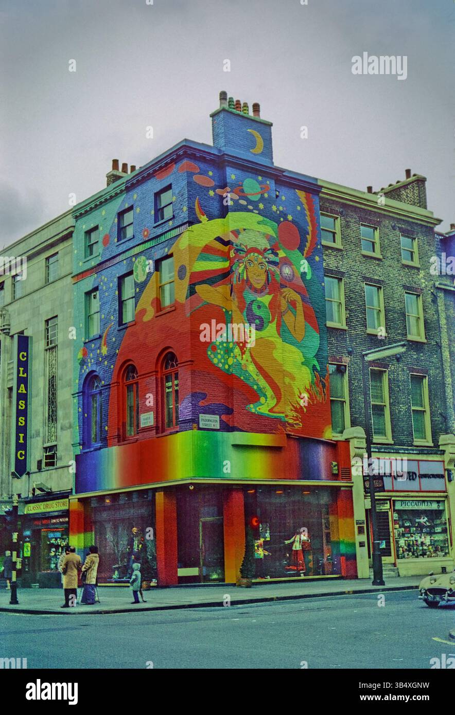 Beatles Apple Boutique 1968 Banque D'Images