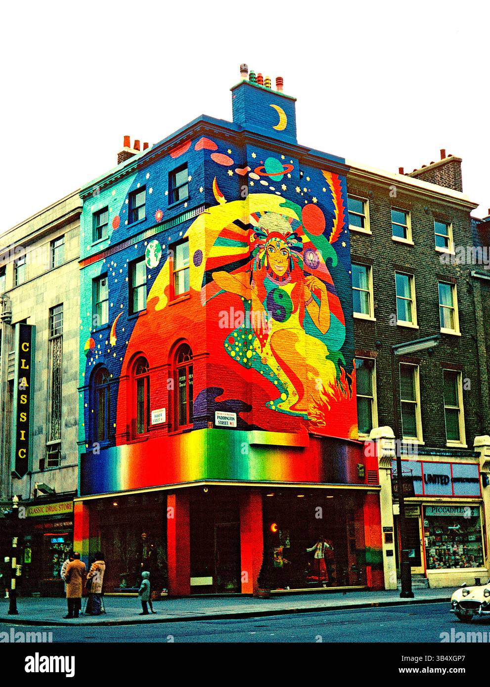 Beatles Apple Boutique 1968 Banque D'Images