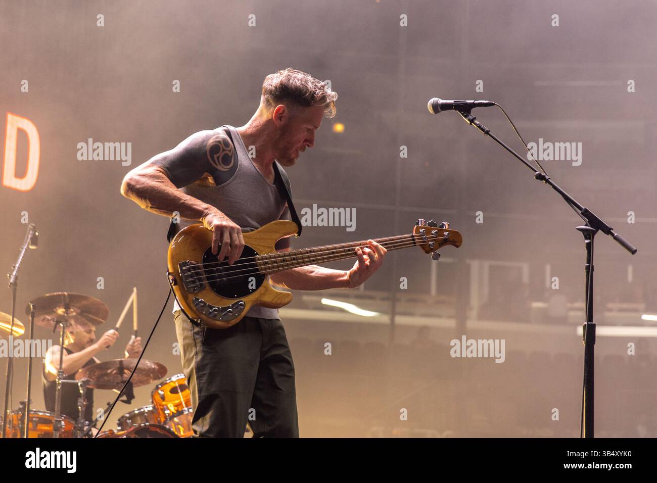 11 juillet 2022, Chicago, Illinois, États-Unis : BRAD WILK et TIM COMMERFORD de Rage Against the machine lors de la tournée des annonces de service public au United Center à Chicago, Illinois (crédit image : © Daniel DeSlover/ZUMA Press Wire) Banque D'Images 11 juillet 2022, Chicago, Illinois, États-Unis : BRAD WILK et TIM COMMERFORD de Rage Against the machine lors de la tournée des annonces de service public au United Center à Chicago, Illinois (crédit image : © Daniel DeSlover/ZUMA Press Wire) Banque D'Images