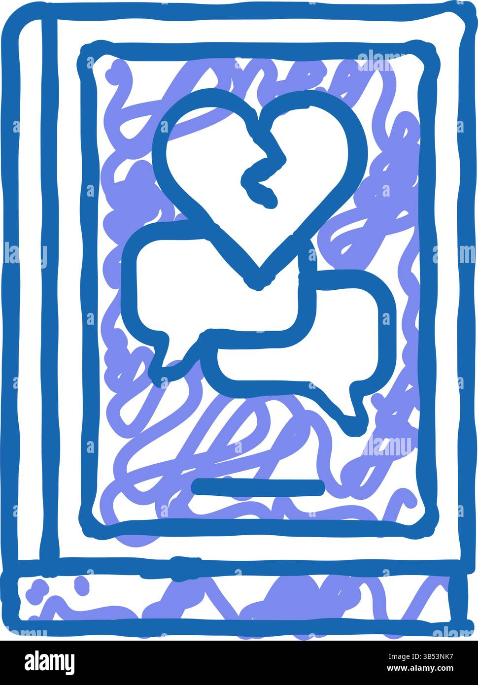 icône de genre drama doodle illustration Illustration de Vecteur