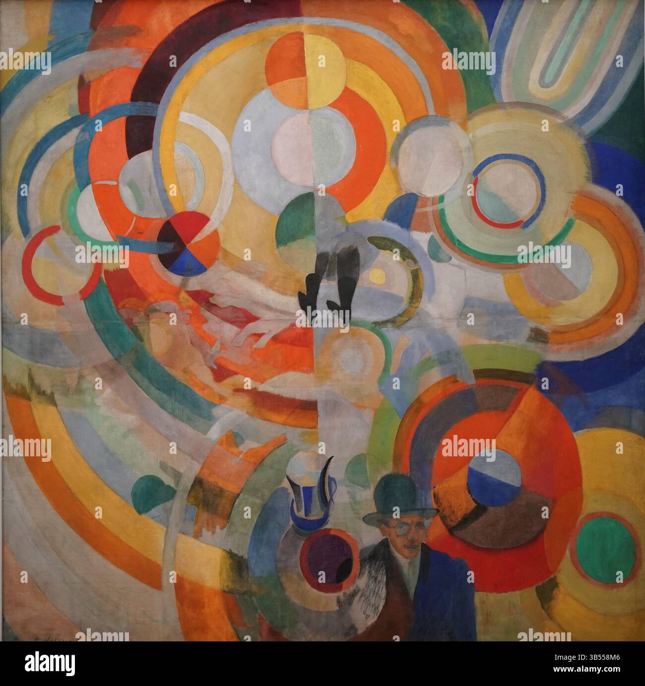 Robert Delaunay - Manège de cochons (Carrousel de cochon),1922 Banque D'Images