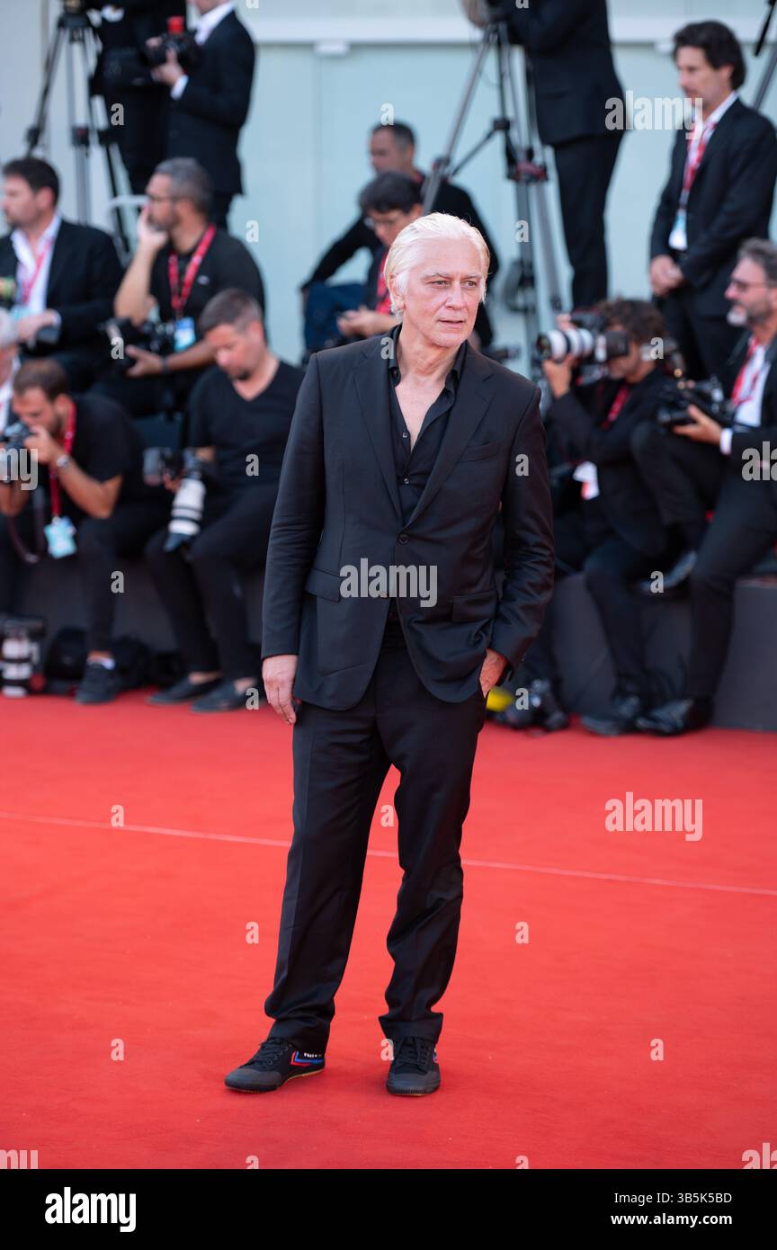 7 septembre 2022, Venise, Lombardie, Italie : TOMMASO RAGNO assiste au tapis rouge ''le fils'' au 79e Festival international du film de Venise le 07 septembre 2022 à Venise, Italie. (Crédit image : © Stefanos Kyriazis/ZUMA Press Wire) Banque D'Images
