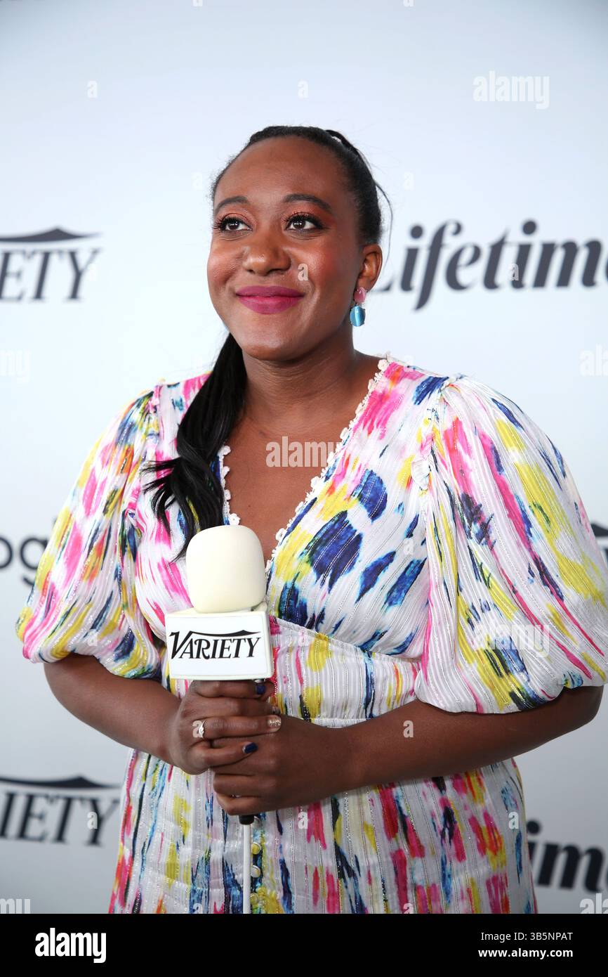 5 mai 2022, New York, NY, États-Unis : ANGELIQUE JACKSON assiste à l'événement 2022 Varietyâ€™s Power of Women New York,.The Glasshouse, NYC .5 mai 2022.photo par (crédit image : © Sonia Moskowitz Gordon/ZUMA Press Wire) Banque D'Images
