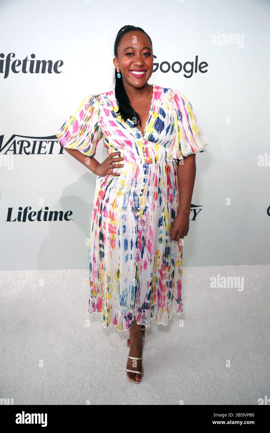 5 mai 2022, New York, NY, États-Unis : ANGELIQUE JACKSON assiste à l'événement 2022 Varietyâ€™s Power of Women New York,.The Glasshouse, NYC .5 mai 2022.photo par (crédit image : © Sonia Moskowitz Gordon/ZUMA Press Wire) Banque D'Images