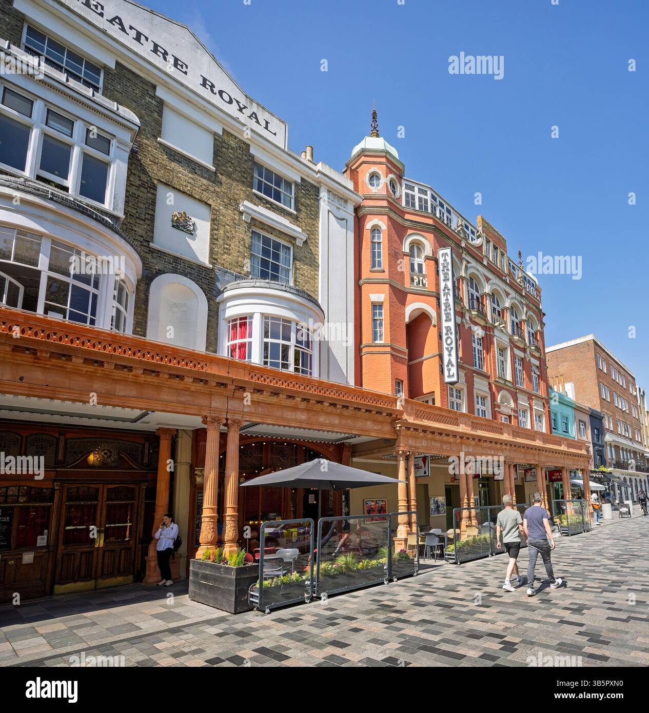 Brighton's Theatre Royal à Brighton, Sussex, Royaume-Uni le 28 avril 2025 Banque D'Images