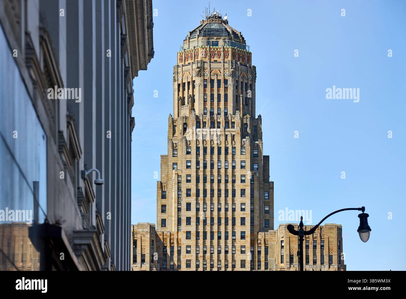 Buffalo, New York State Art déco City Hall de Buffalo Banque D'Images