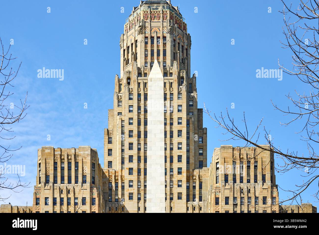Buffalo, New York State Art déco City Hall de Buffalo Banque D'Images