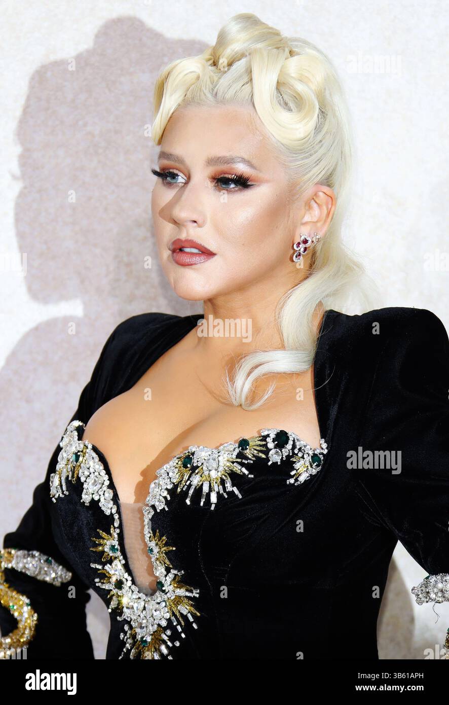 26 mai 2022, Cannes, France : Chrisitina Aguilera assiste au Gala de Cannes 2022 à l'Hôtel du Cap-Eden-Roc le 26 mai 2022 au Cap d'Antibes, France. (Crédit image : © imageSPACE via ZUMA Press Wire) Banque D'Images