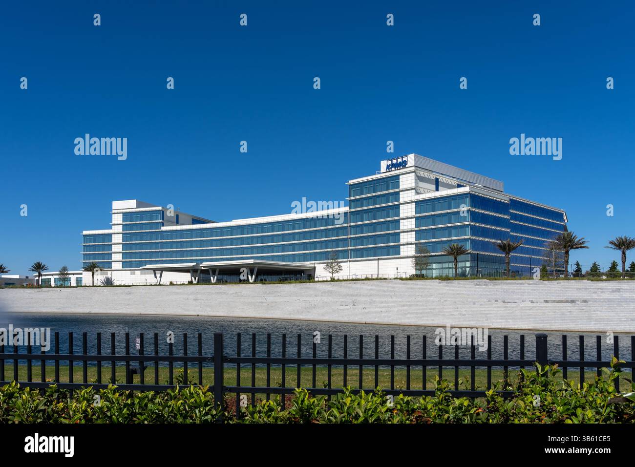 Immeuble de bureaux de KPMG à Orlando, Floride, États-Unis. Banque D'Images