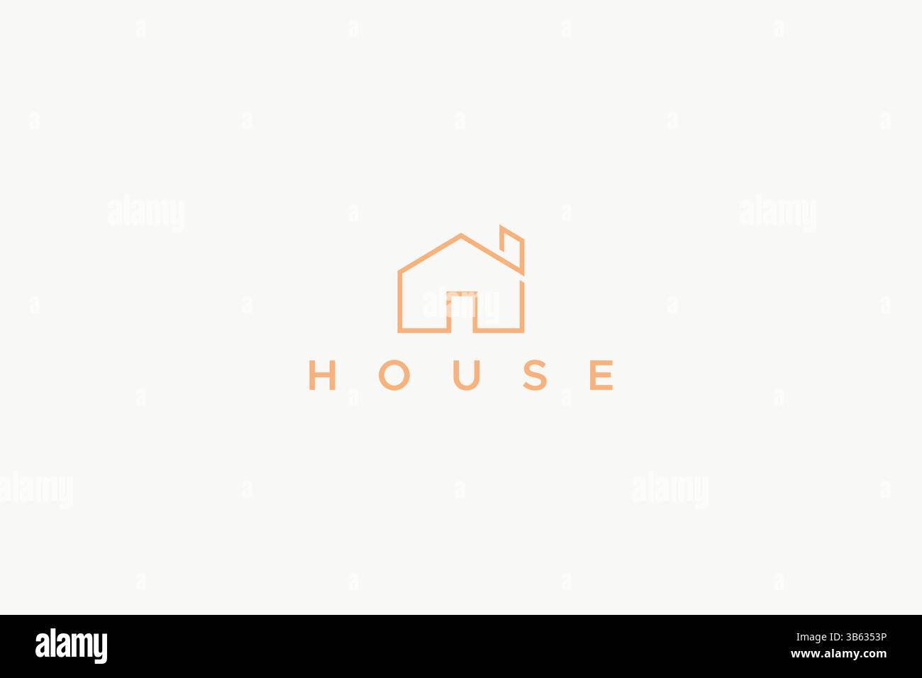 Maison propriété immobilière logo modèle Universal Icon Sign Symbol Brand Identity Illustration de Vecteur
