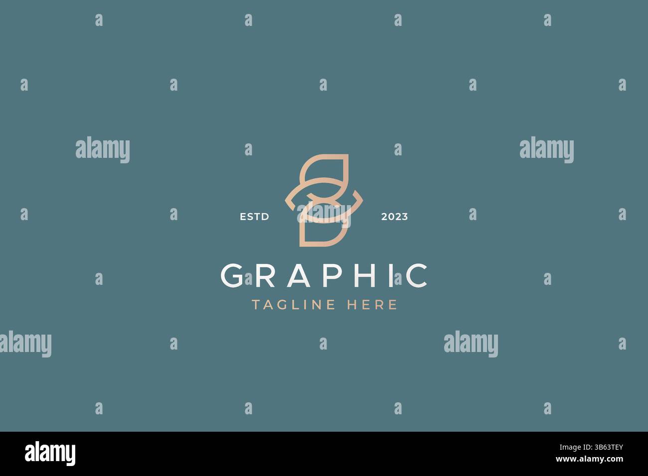 Lettre abstraite G et concept de logo d'oeil pour professionnel optique, mode, entreprise d'affaires de bijoux Illustration de Vecteur