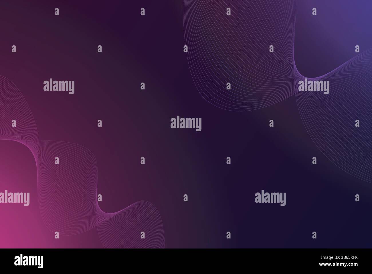 Fond de motif d'onde abstrait avec des dégradés violets et bleus Illustration de Vecteur