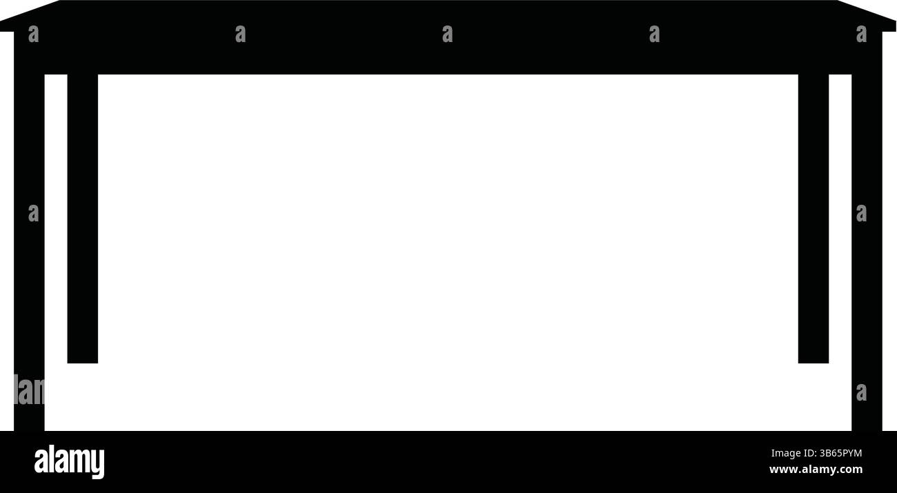 Illustration de l'icône de tableau - Design minimaliste Illustration de Vecteur