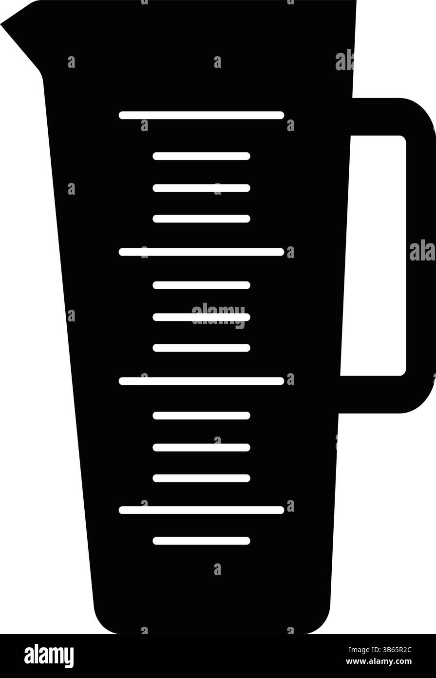 Pichet à mesurer icône Silhouette – outil de mesure de cuisine vecteur pichet à mesurer, pichet de cuisine, icône de pichet, outil de mesure, outil de cuisine, silhouette de carafe Illustration de Vecteur