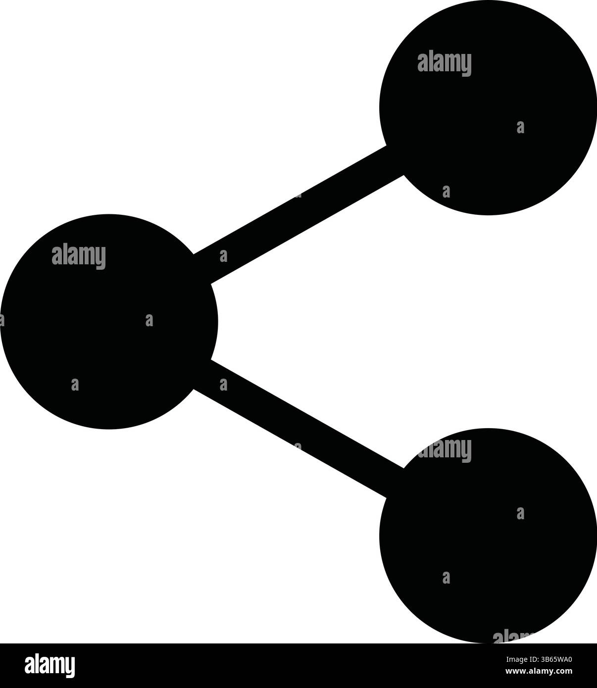 Icône Partager, connexion aux réseaux sociaux Illustration de Vecteur