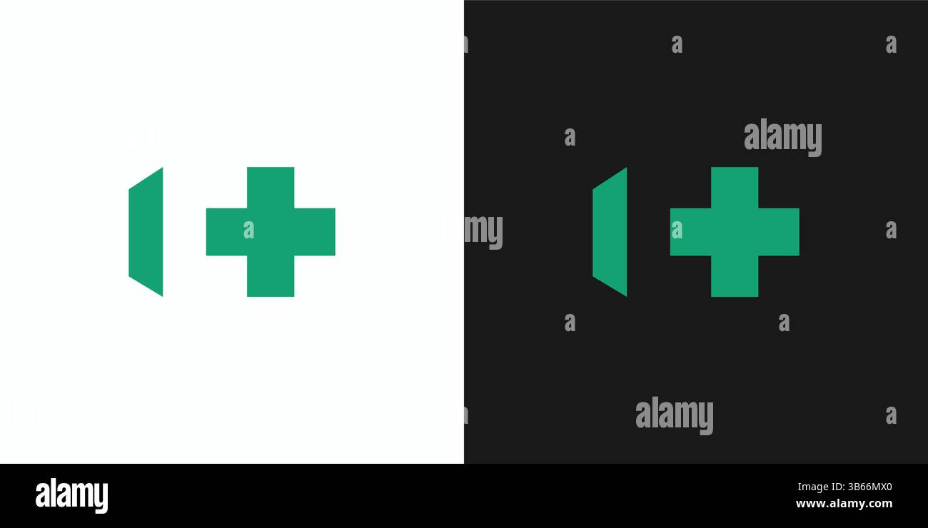 C plus logo design est moderne et simple Illustration de Vecteur