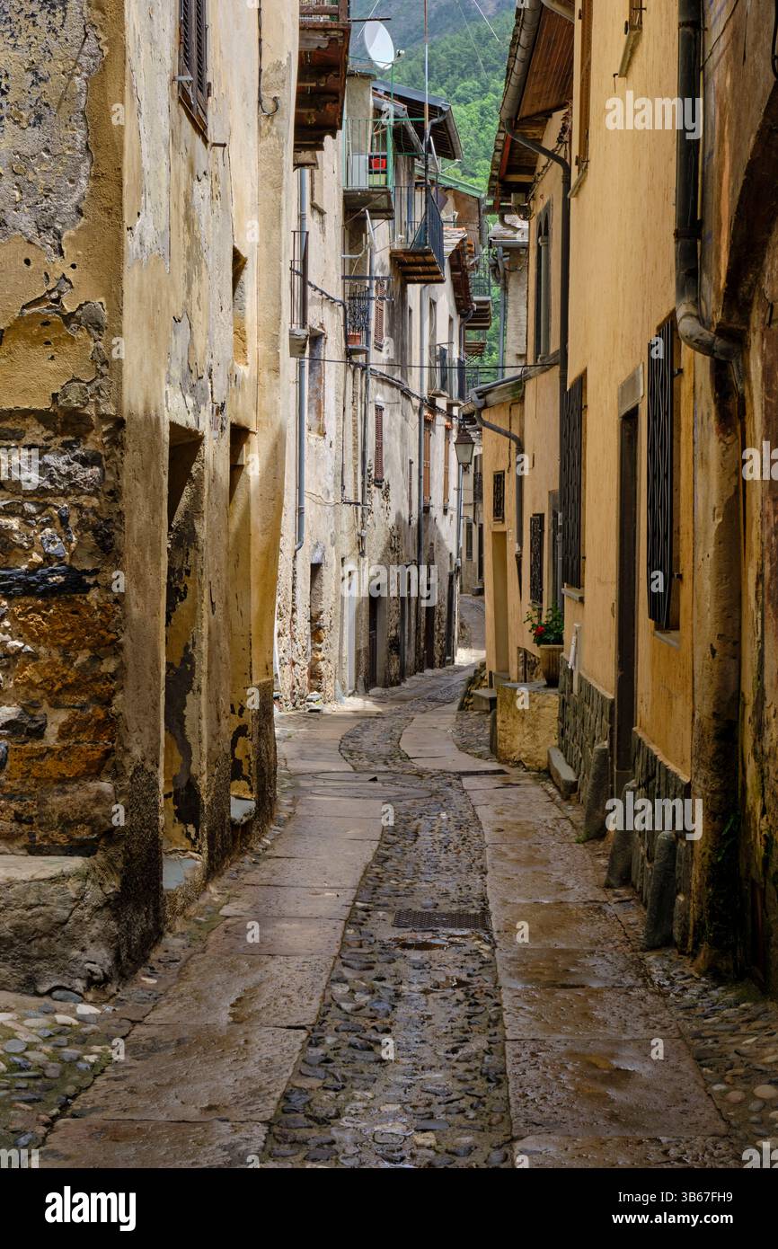 France, Alpes-Maritimes, Vallée de Roya (arrière-pays de Nice), Tende Banque D'Images