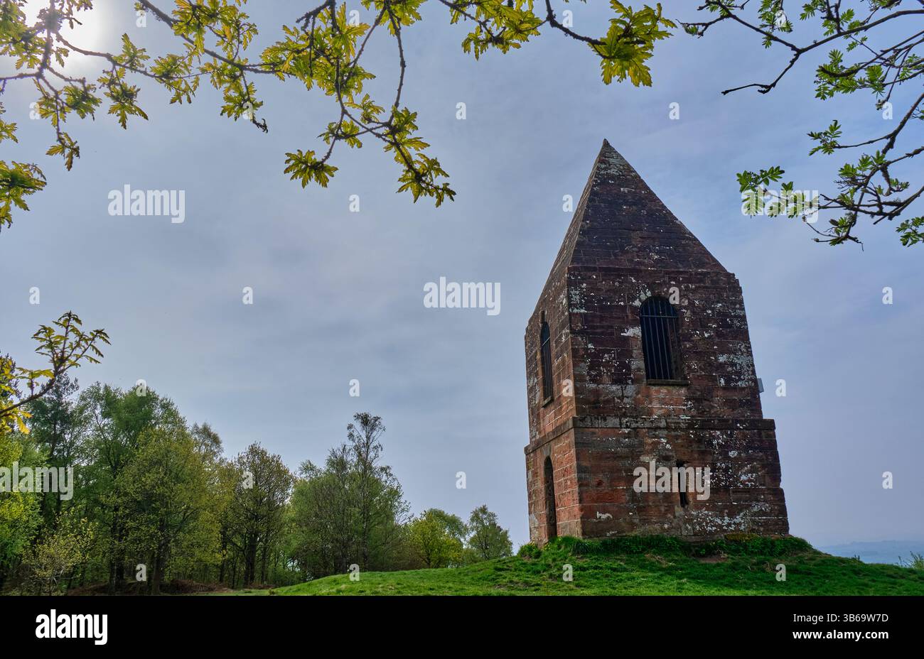 Beacon Tower, Beacon Hill, Penrith, Cumbria Banque D'Images
