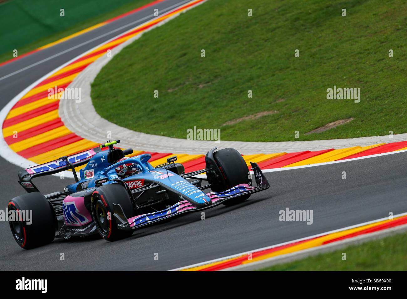 12 mars 2016, Spa Francorchamps, Vallonia, Belgique : Esteban Ocon(FRA) Alpine A522 pendant les essais libres (crédit image : © Alessio de Marco/ZUMA Press Wire) Banque D'Images
