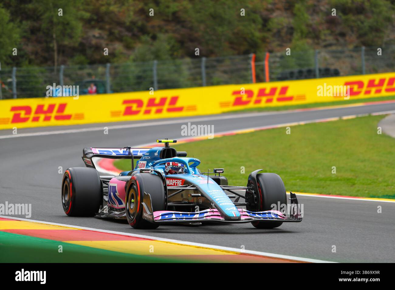12 mars 2016, Spa Francorchamps, Vallonia, Belgique : Esteban Ocon(FRA) Alpine A522 pendant les essais libres (crédit image : © Alessio de Marco/ZUMA Press Wire) Banque D'Images