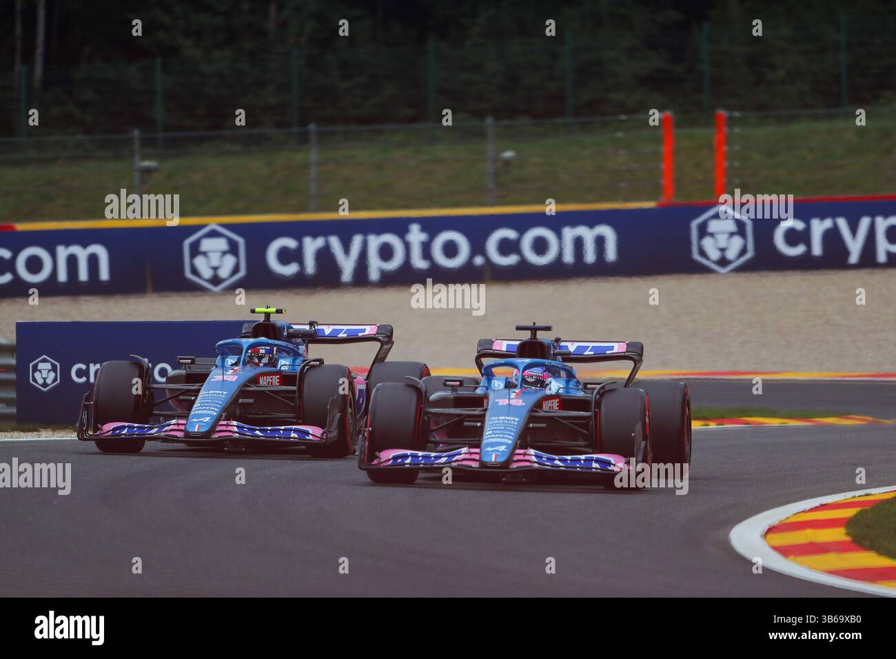 12 mars 2016, Spa Francorchamps, Vallonia, Belgique : Esteban Ocon(FRA) Alpine A522 pendant les essais libres (crédit image : © Alessio de Marco/ZUMA Press Wire) Banque D'Images