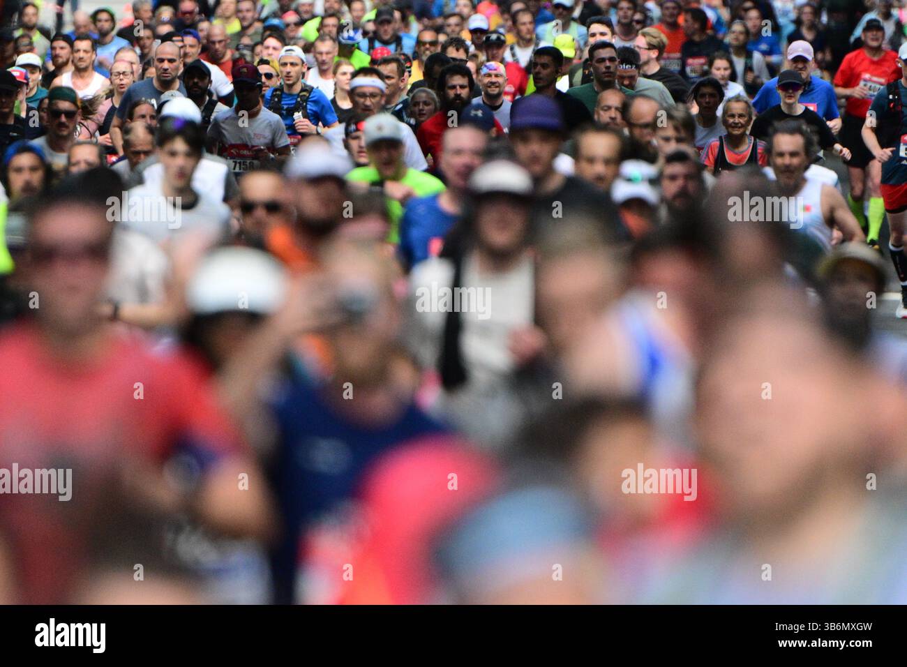Prague, République tchèque. 04 mai 2025. L’ORLEN Prague Marathon 2025 s’est déroulé à Prague, en République tchèque, le 4 mai 2025. Crédit : Michal Kamaryt/CTK photo/Alamy Live News Banque D'Images