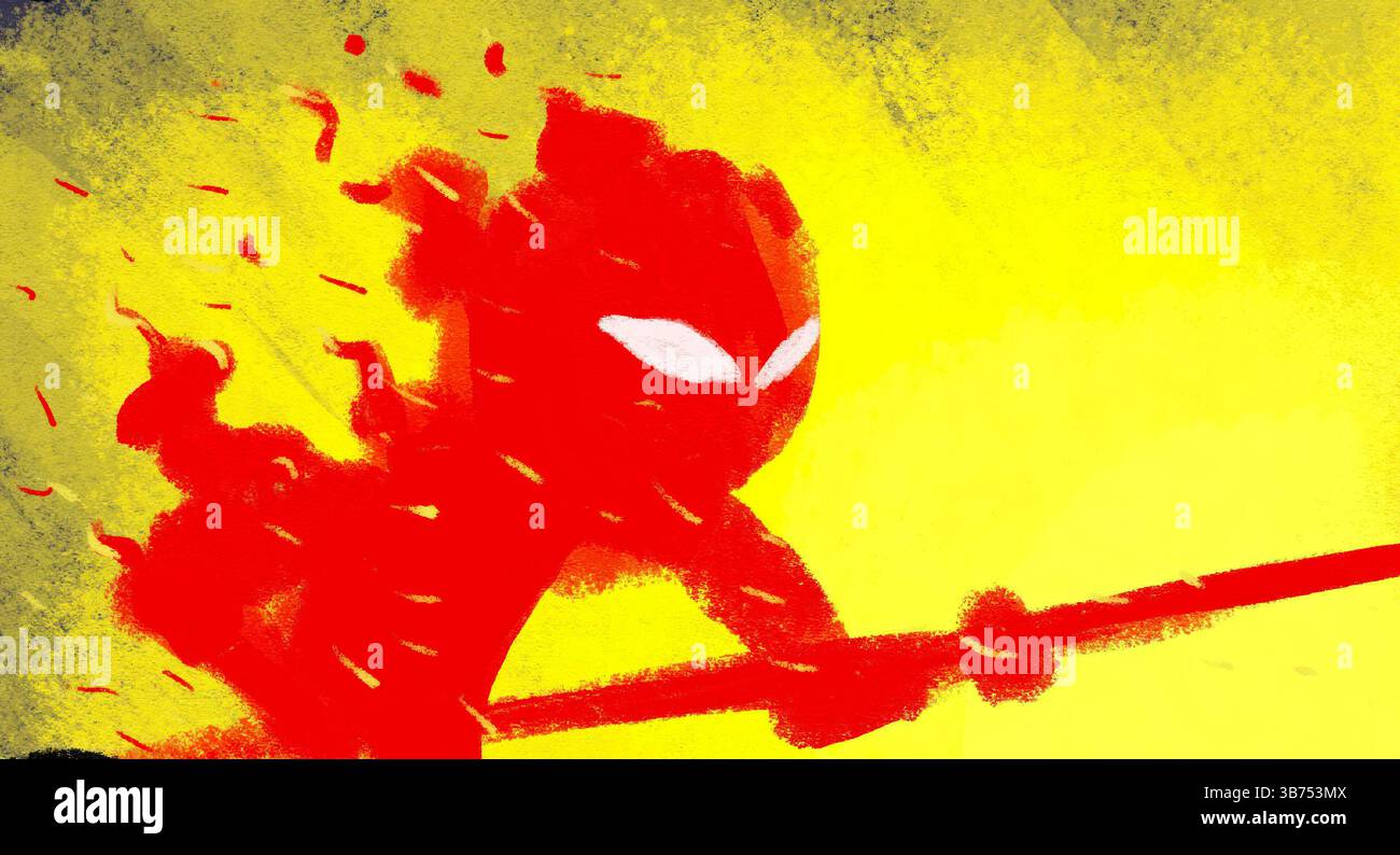 RAN BI WA (2025), réalisé par WENYU LI. Crédit : Shanghai animation film Studio / album Banque D'Images