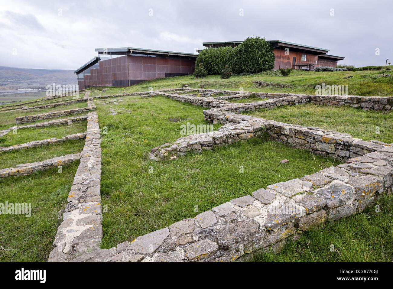 Site archéologique cantabrique-romain de Camesa-Rebolledo, Cantabrie, Espagne, Europe Banque D'Images