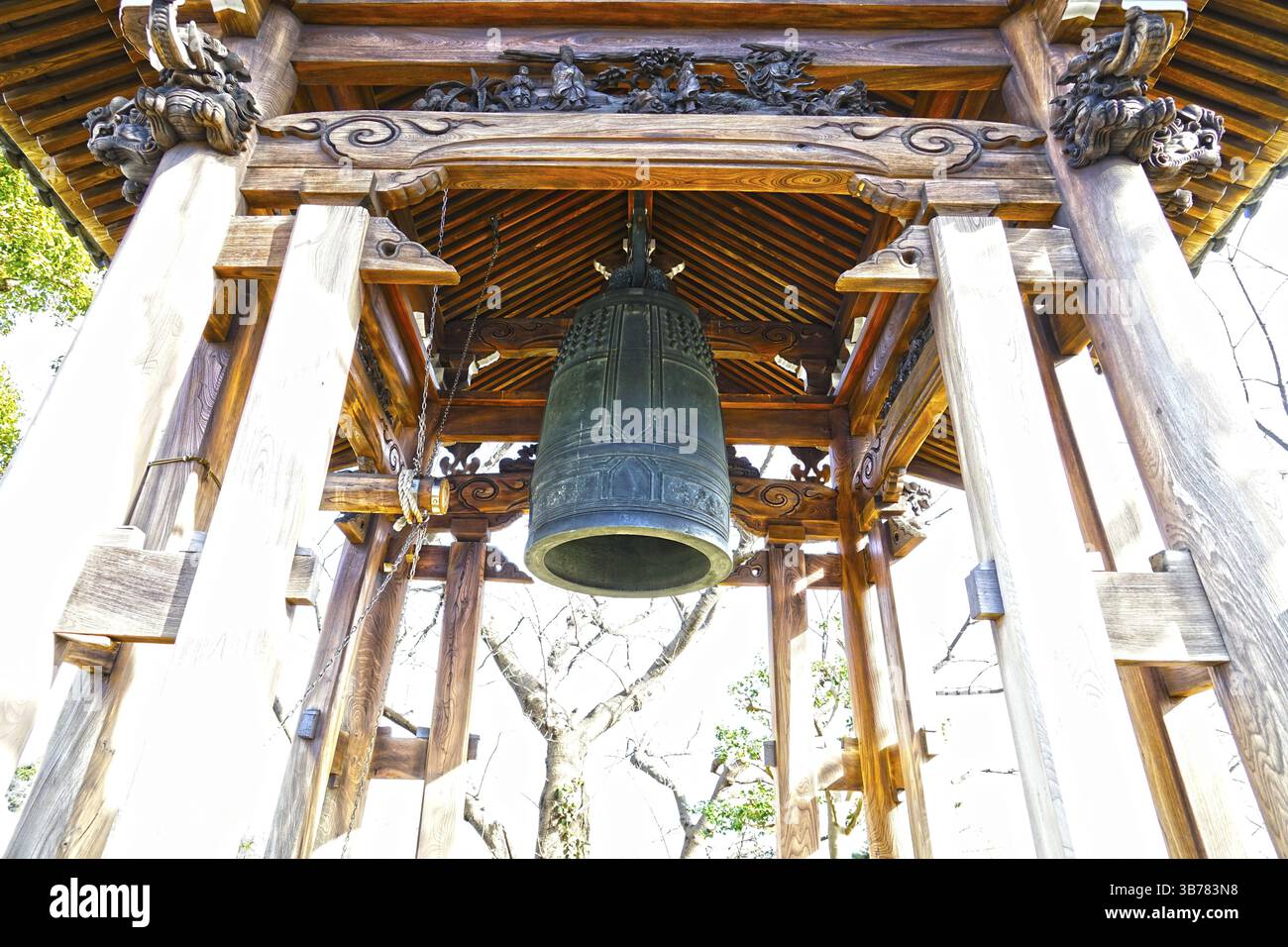 Cloche. Lieu de tournage : zone métropolitaine de Tokyo Banque D'Images