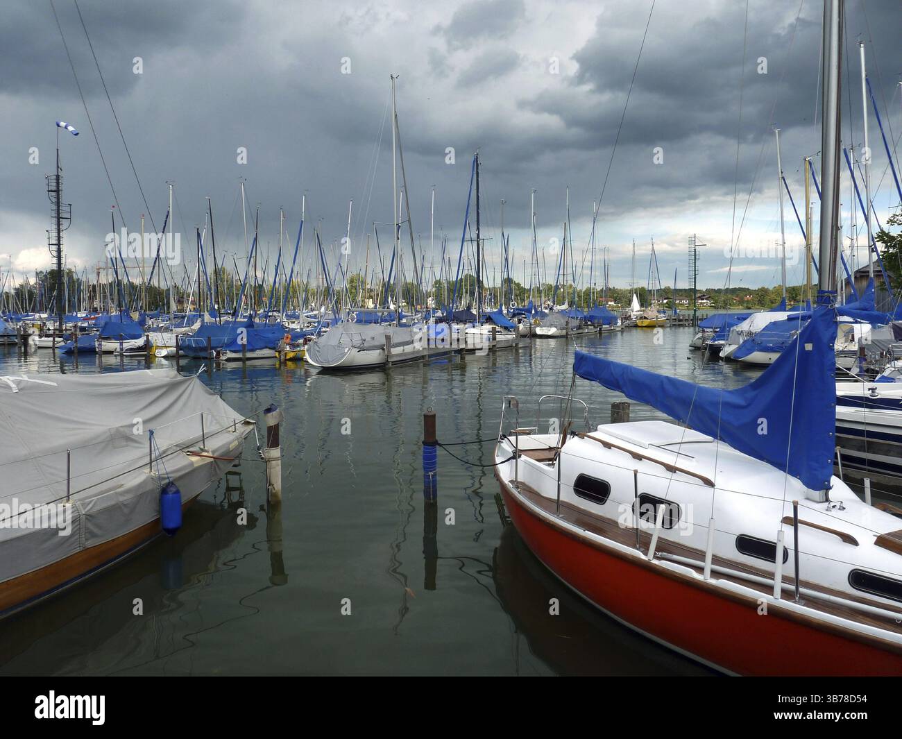 Bateaux à voiles Banque D'Images
