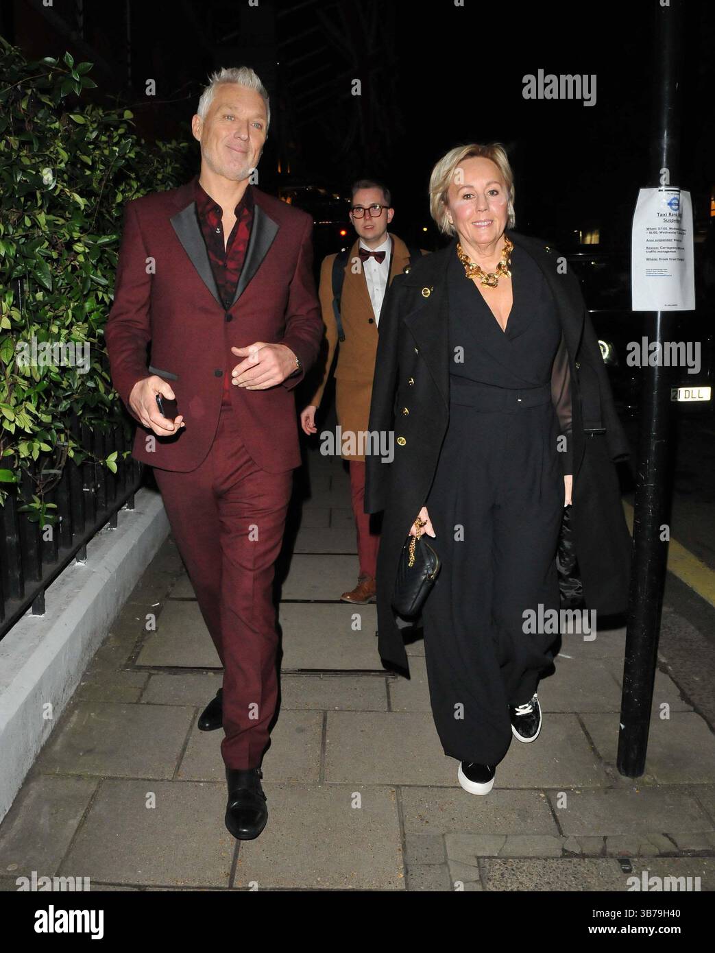 Martin Kemp et Shirlie Holliman au Radio Times Covers Party 2024, Claridge's Hotel, Brook Street, le mardi 30 janvier 2024 à Londres, Angleterre, Banque D'Images