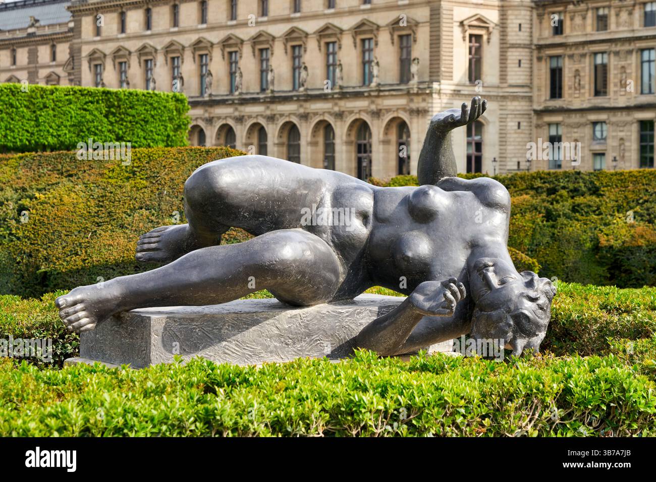 La rivière, 1938-1943, Aristide Maillol (1861-1944), jardin du Carrousel, Musée du Louvre, Paris, France, Europe Banque D'Images
