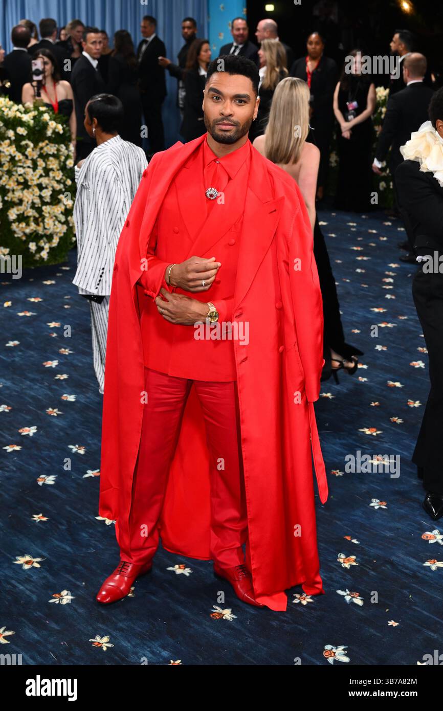 Rege-Jean page participant au Metropolitan Museum of Art costume Institute Benefit Gala 2025 à New York, États-Unis. Date de la photo : lundi 5 mai 2025. Banque D'Images