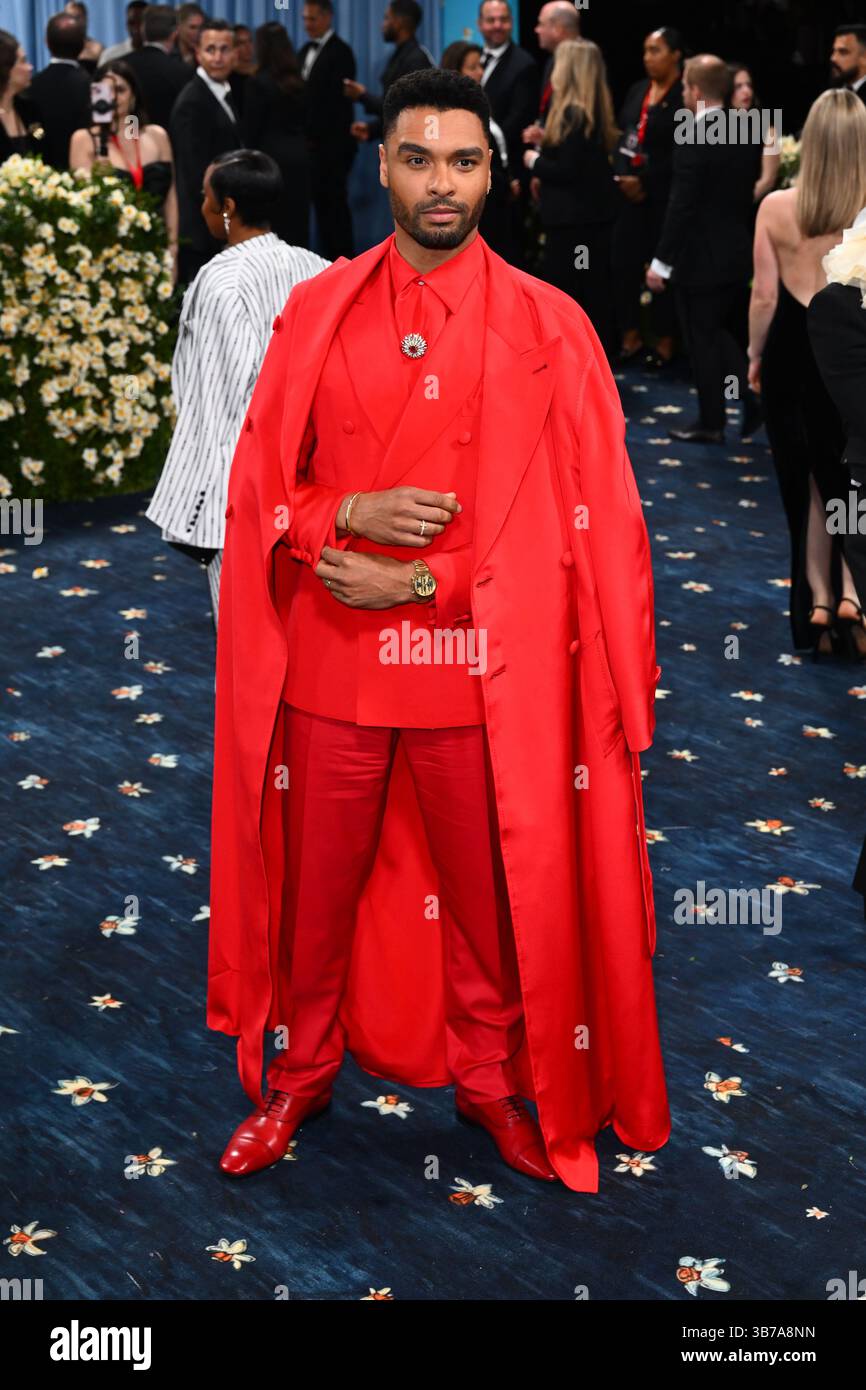 Rege-Jean page participant au Metropolitan Museum of Art costume Institute Benefit Gala 2025 à New York, États-Unis. Date de la photo : lundi 5 mai 2025. Banque D'Images