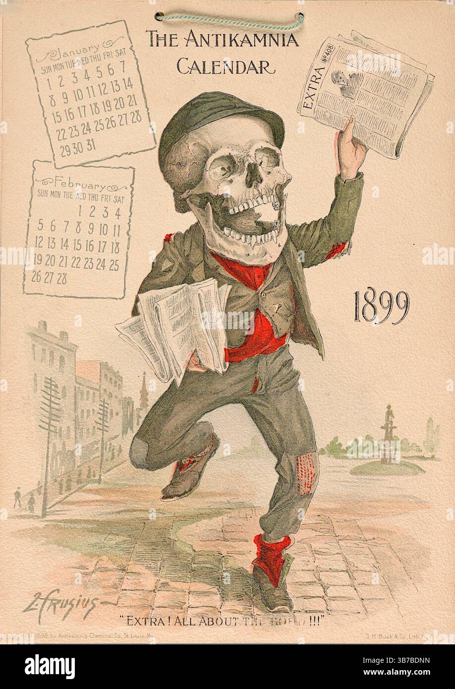 Louis Crucius - Extra - 1899 Banque D'Images