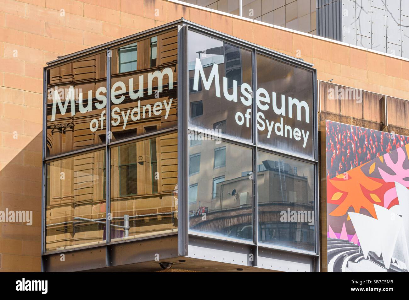 Musée de Sydney, construit sur les vestiges de la première résidence du gouvernement de Sydney, Sydney, Nouvelle-Galles du Sud, Australie Banque D'Images