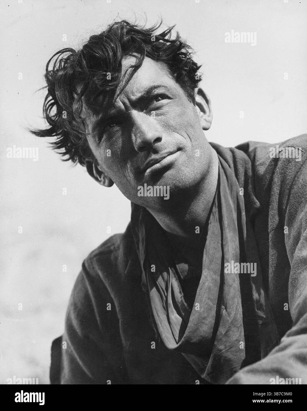 Photo publicitaire de Gregory Peck dans Duel in the Sun, 1946 Banque D'Images