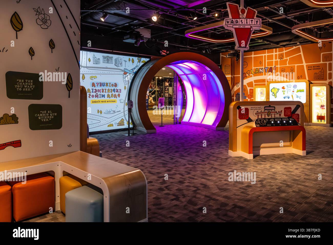 Exposition interactive Goizueta Children's Experience au Atlanta History Center à Buckhead, Atlanta, Géorgie. (ÉTATS-UNIS) Banque D'Images