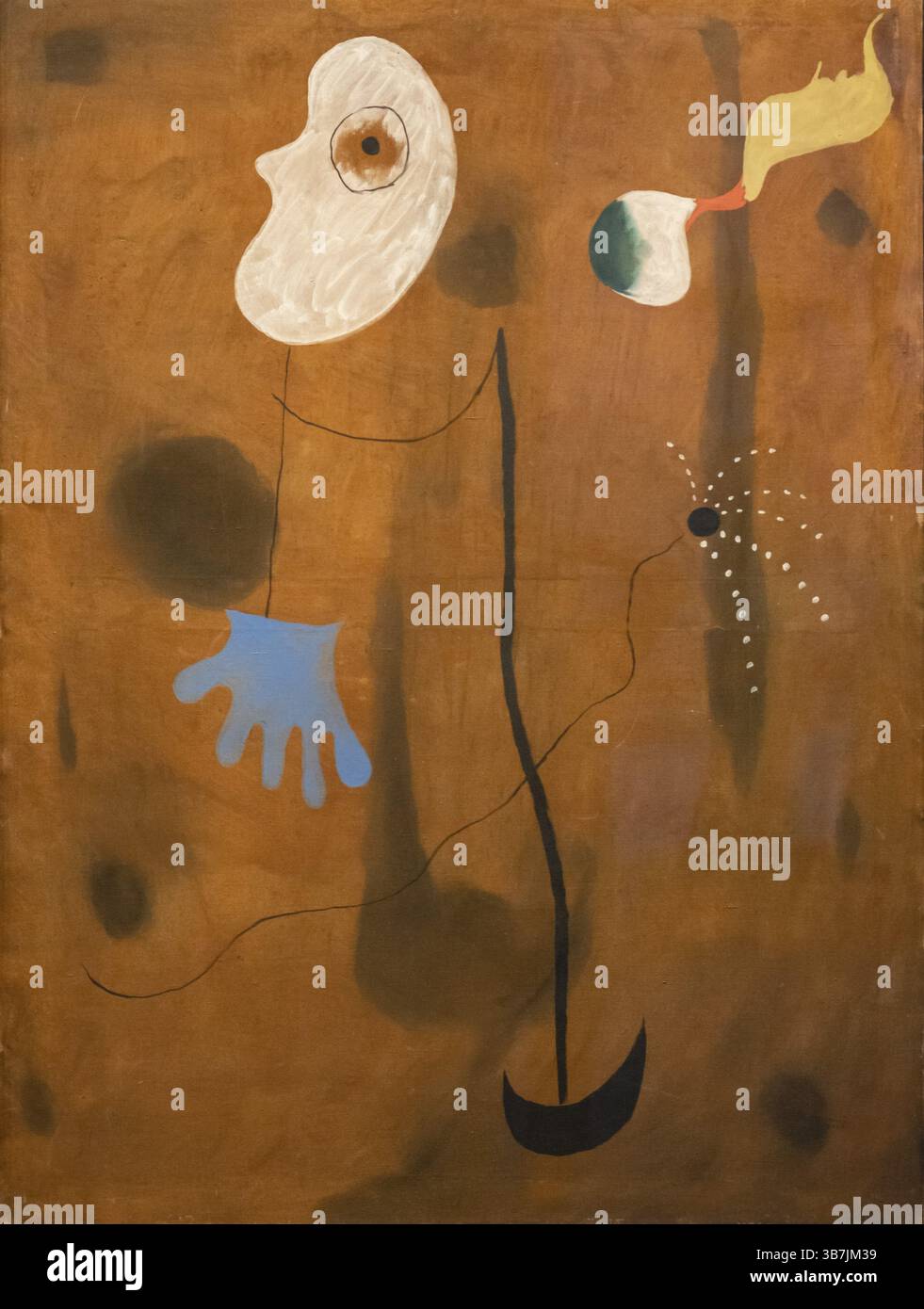 Painting, Joan Miro, 1925, Berlin, République fédérale d'Allemagne Banque D'Images