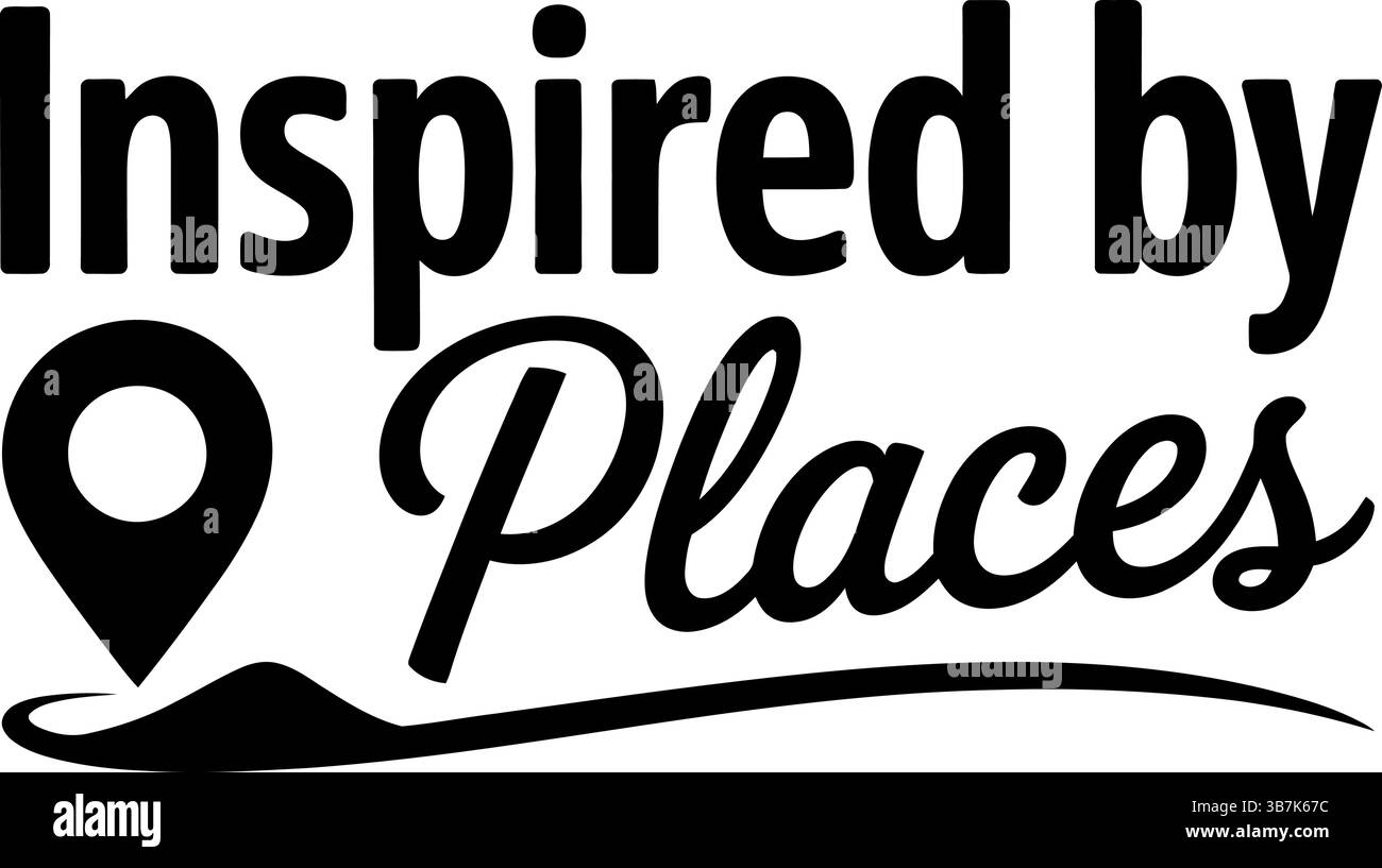 Typographie svg voyage Illustration de Vecteur Typographie svg voyage Illustration de Vecteur
