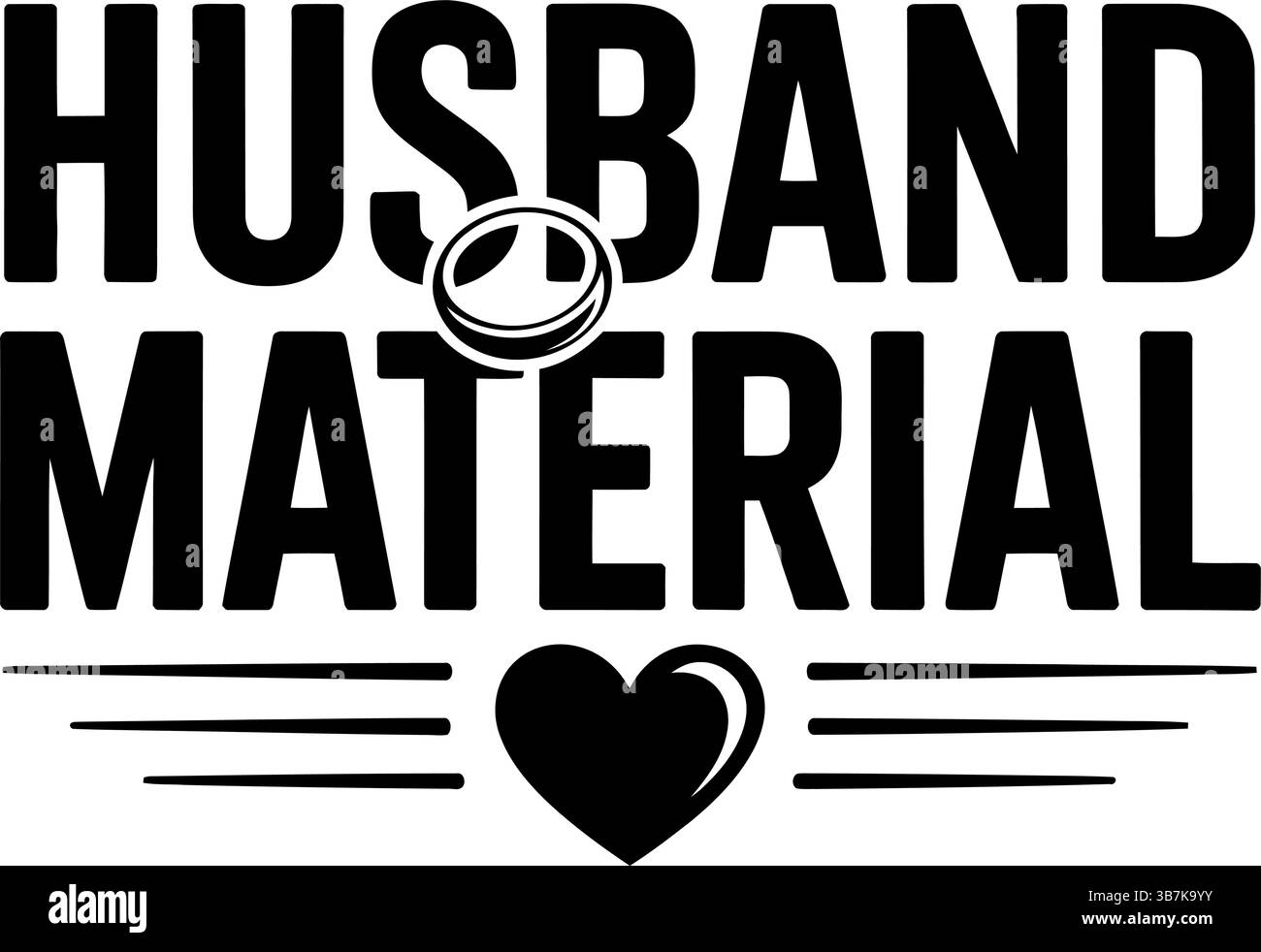 Typographie svg mariage Illustration de Vecteur