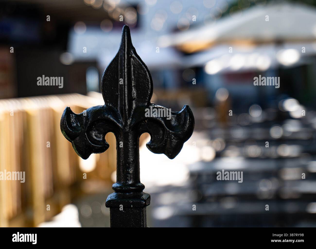 Gros plan Metal Art Banque D'Images