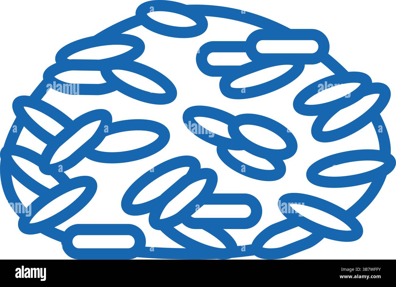 icône de riz basmati doodle illustration Illustration de Vecteur icône de riz basmati doodle illustration Illustration de Vecteur