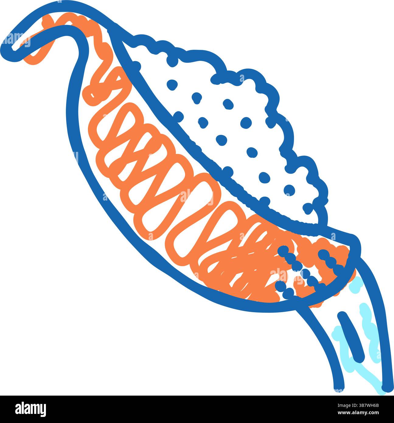 illustration de l'icône du lave-riz griffonné Illustration de Vecteur illustration de l'icône du lave-riz griffonné Illustration de Vecteur